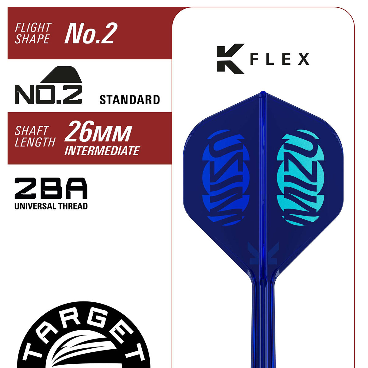 Target Japan Mizu 03 90% Tungsten SP Steel Tip Darts – Double Top