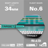 Target Hydro 12 90% Tungsten Soft Tip Darts