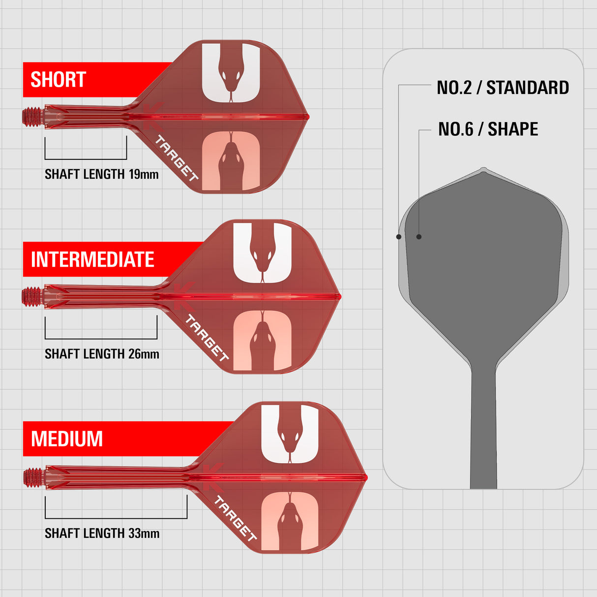 Target Nathan Aspinall No2 K-Flex Integrated Flights and Shafts