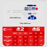 STAR WARS™ | TARGET R2-D2 K-Flex No6 Integrated Flights and Shafts