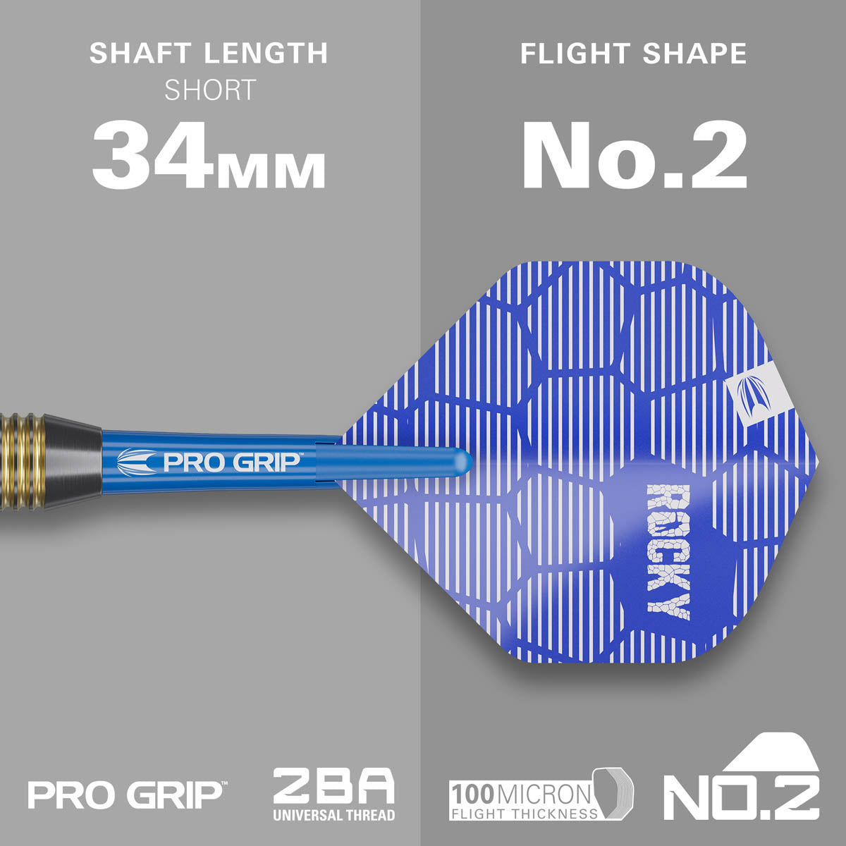 Target Josh Rock Brass Steel Tip Darts