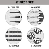 Hollywood Action 90% Tungsten Soft Tip Darts by Target