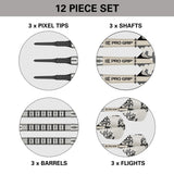 Exo 10 90% Tungsten Soft Tip Darts by Target