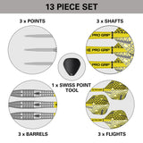 Bolide 05 Swiss Point 90% Tungsten Steel Tip Darts by Target