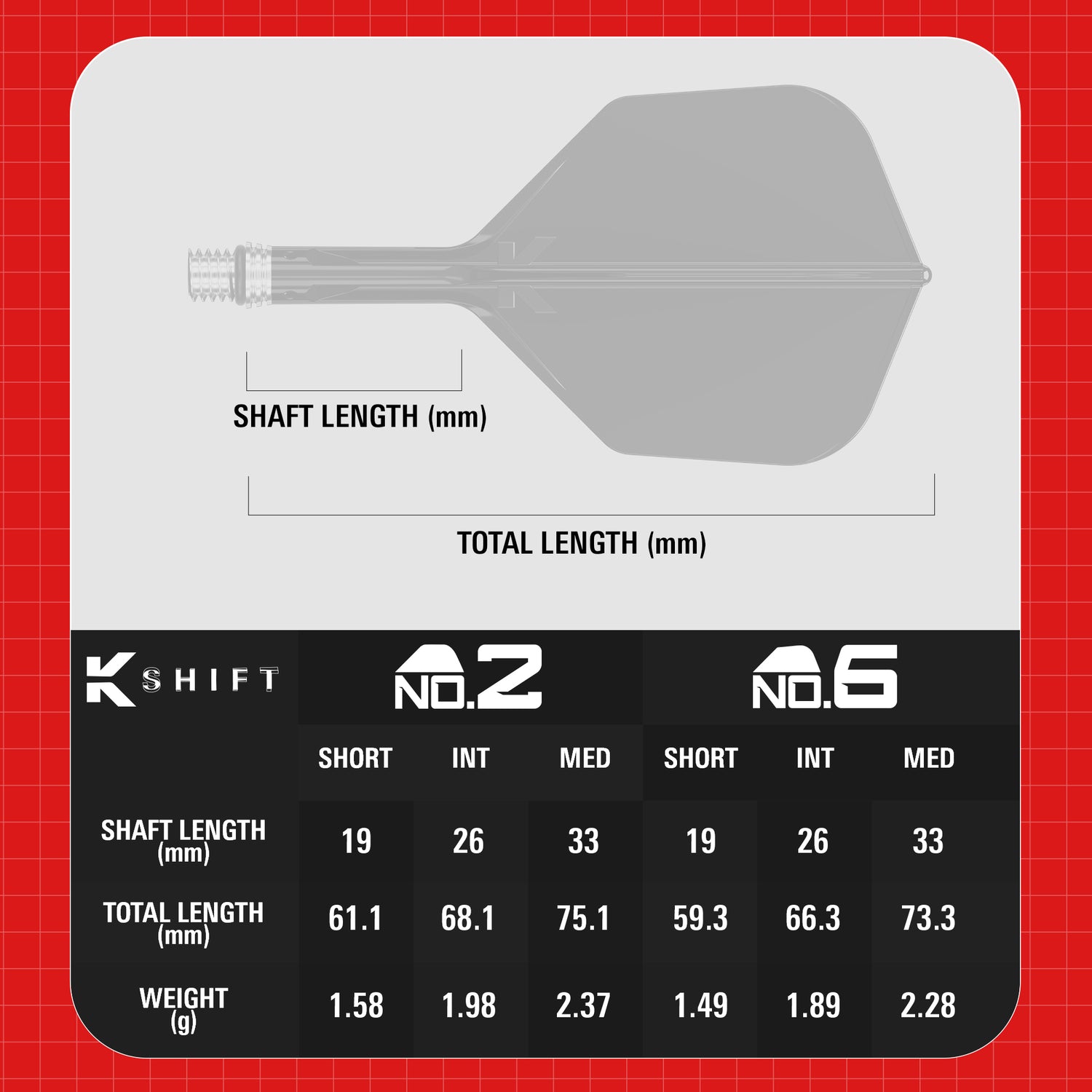 Target Darts K Flex Integrated Dart Flights And Shafts, No.6 Zwart (Medium) | Pak van 3 K-Flex - No6, Kflex All In One Moulded Dart Flight & Stem | Professionele Dart Accessoires Target Darts K Flex Integrated Dart Flights And Shafts, No.6 Zwart (Medium) | Pak van 3 K-Flex - No6, Kflex All In One Moulded Dart Flight & Stem | Professionele Dart Accessoires