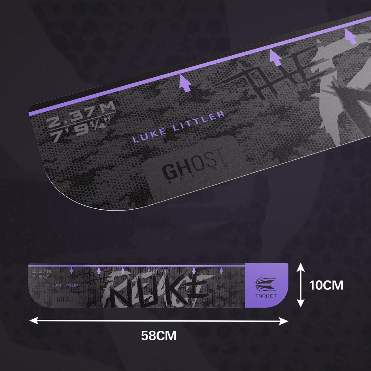 Target Luke Littler Throw Line