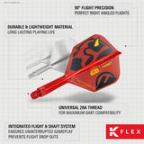 STAR WARS™ | TARGET Darth Maul K-Flex No2 Integrated Flights and Shafts