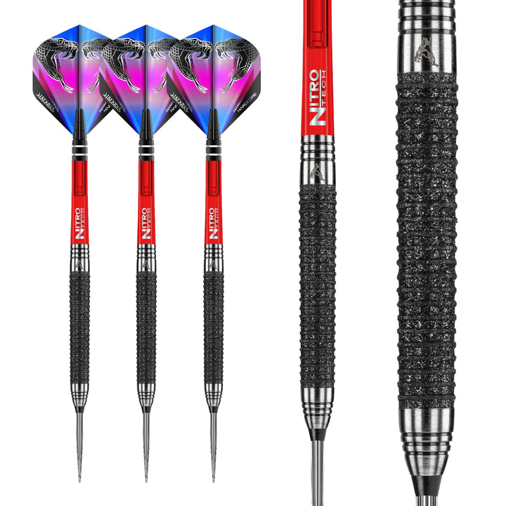 Peter Wright Melbourne Masters 90% Tungsten Steel Tip Darts by Red Dragon