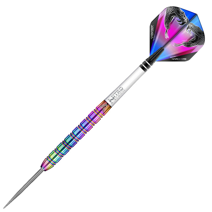 Peter Wright Snakebite 1 90% Tungsten Steel Tip Darts by Red Dragon