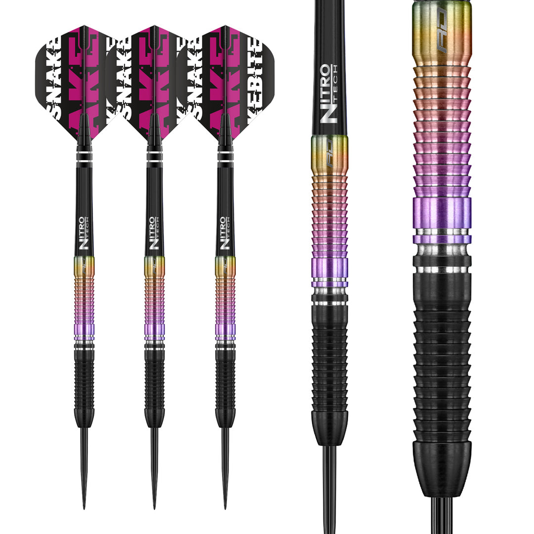 Peter Wright World Champion 2020 SE 90% Tungsten Steel Tip Darts by Red Dragon