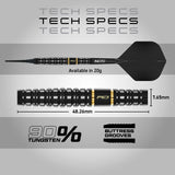 Red Dragon Ascend Torpedo 90% Tungsten Soft Tip Darts