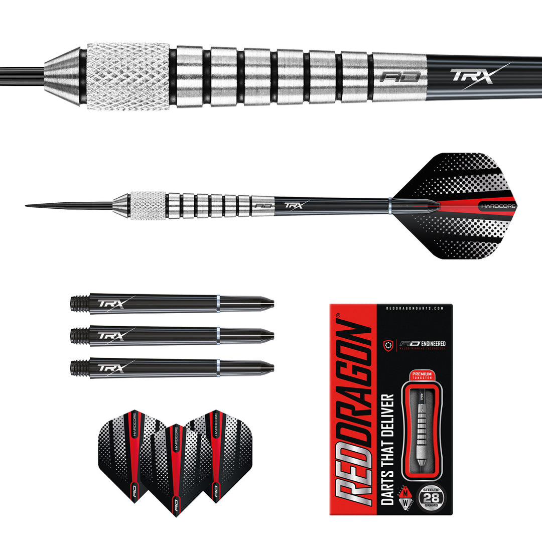 Fire Bolt 80% Tungsten Steel Tip Darts by Red Dragon