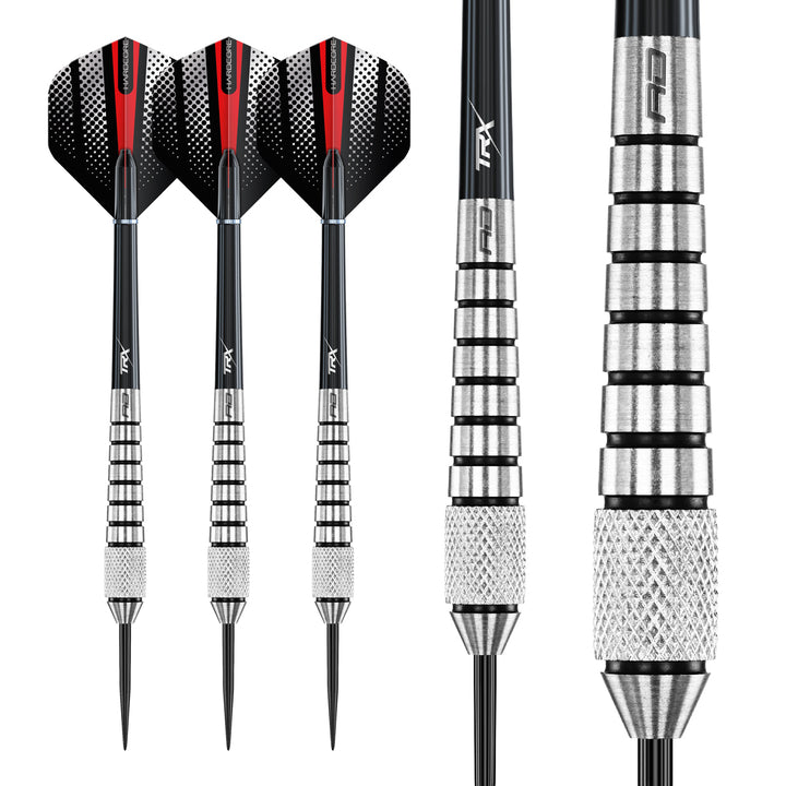 Fire Bolt 80% Tungsten Steel Tip Darts by Red Dragon