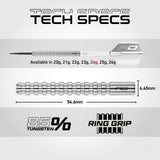 Javelin 85% Tungsten Steel Tip Darts by Red Dragon