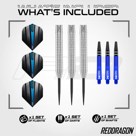 Razor Edge 85% Tungsten Steel Tip Darts by Red Dragon