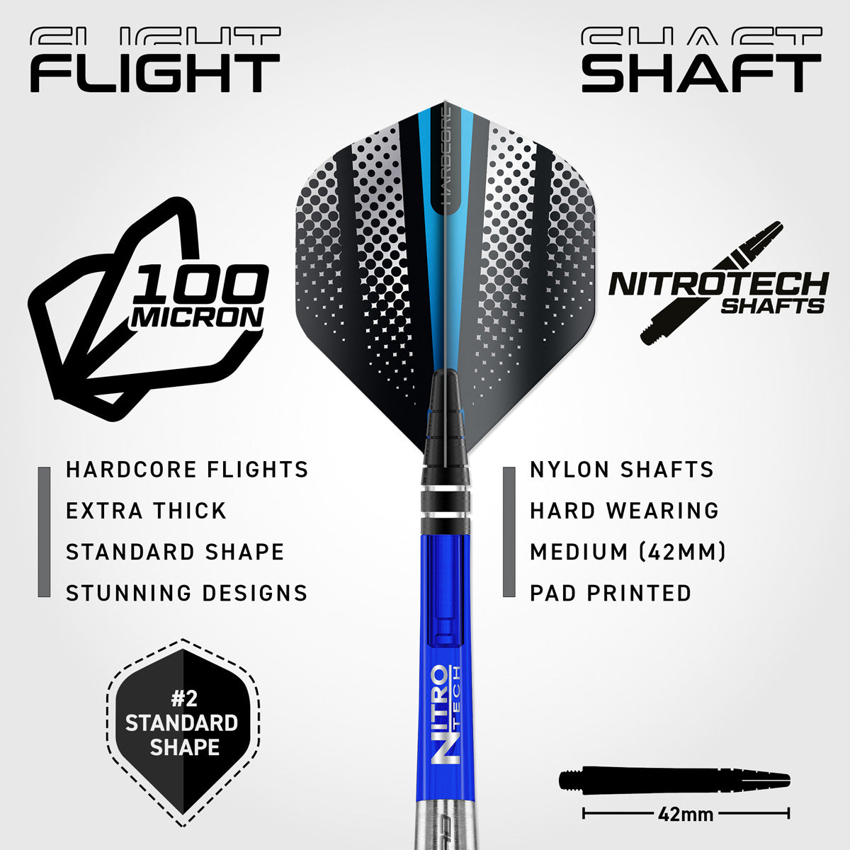 Razor Edge 85% Tungsten Steel Tip Darts by Red Dragon