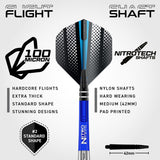 Razor Edge 85% Tungsten Steel Tip Darts by Red Dragon