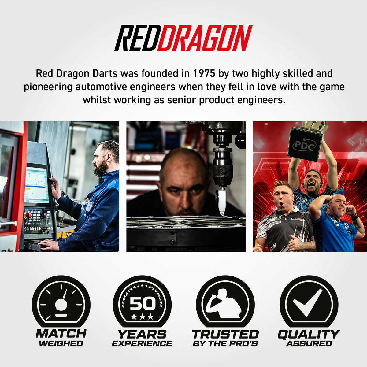 Razor Edge 85% Tungsten Steel Tip Darts by Red Dragon