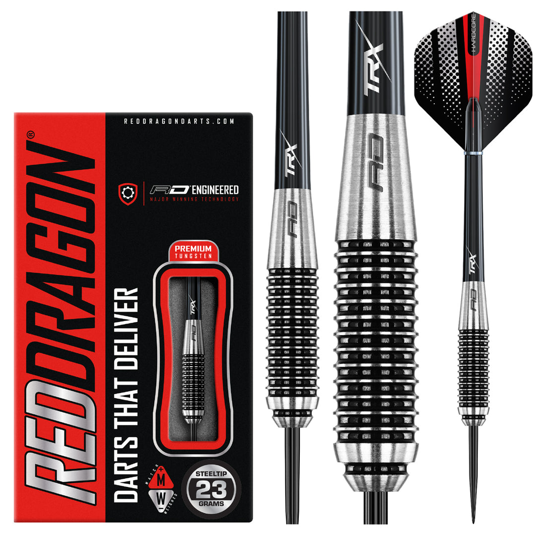 Megaton 80% Tungsten Steel Tip Darts by Red Dragon