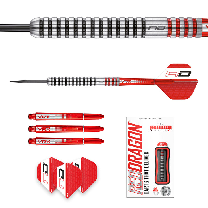 GT3 90% Tungsten Steel Tip Darts by Red Dragon