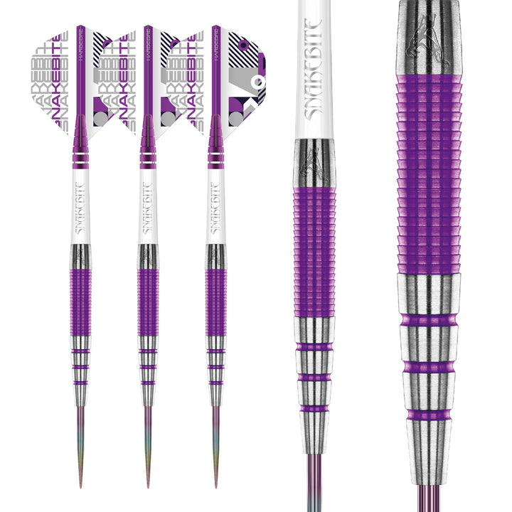 Peter Wright PL15 Medusa 90% Tungsten Steel Tip Darts by Red Dragon