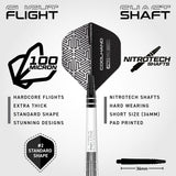 Luke Humphries TX1 90% Tungsten Steel Tip Darts by Red Dragon