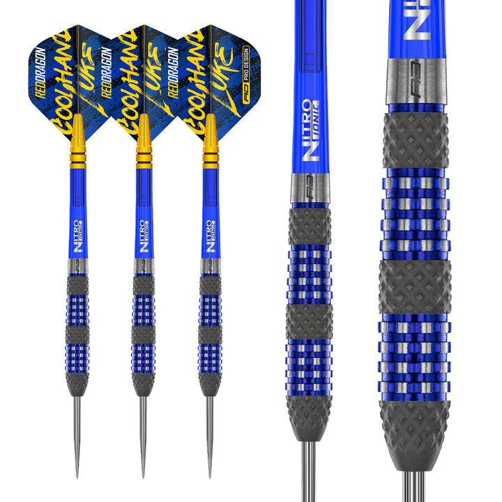 Luke Humphries TX2 Atomised 90% Tungsten Steel Tip Darts by Red Dragon