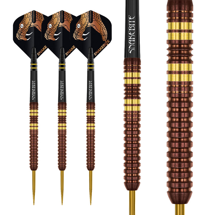 Peter Wright Copper Fusion 90% Tungsten Steel Tip Darts by Red Dragon