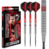 Jonny Clayton Original 2.0 90% Tungsten Steel Tip Darts by Red Dragon