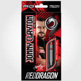 Jonny Clayton Original 2.0 90% Tungsten Steel Tip Darts by Red Dragon
