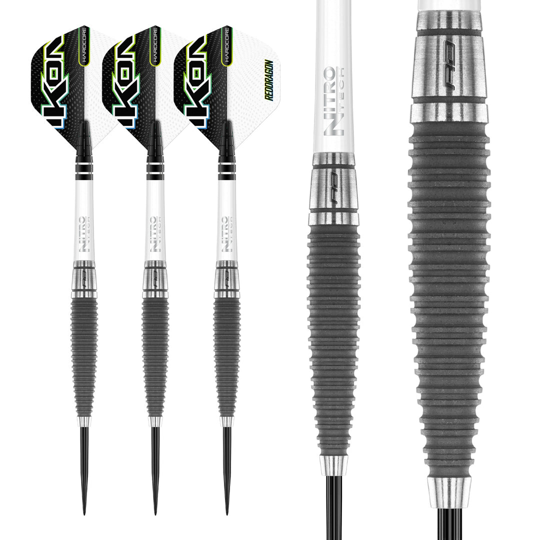 Ikon 1.1 85% Tungsten Steel Tip Darts by Red Dragon