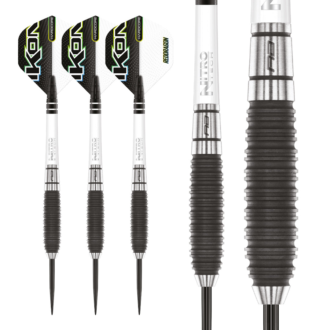 Ikon 1.3 85% Tungsten Steel Tip Darts by Red Dragon