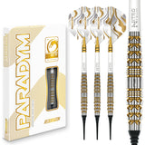 Red Dragon Paradym Gold Torpedo 90% Tungsten Soft Tip Darts