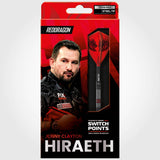 Red Dragon Jonny Clayton Hiraeth Switch Point 90% Tungsten Steel Tip Darts