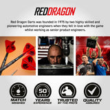 Red Dragon Jonny Clayton Hiraeth Switch Point 90% Tungsten Steel Tip Darts