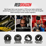 Red Dragon Ascend Parallel Switch Point 90% Tungsten Steel Tip Darts