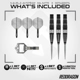 Red Dragon Recon Torpedo Switch Point 90% Tungsten Steel Tip Darts