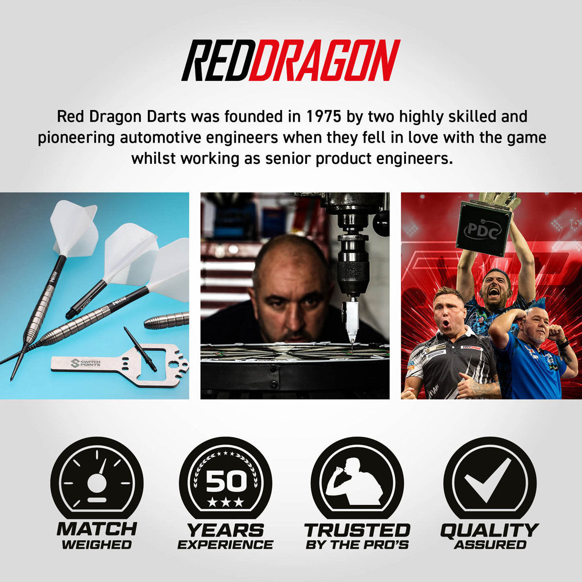 Red Dragon Luke Humphries TX1 Pioneer Switch Point 90% Tungsten Steel Tip Darts