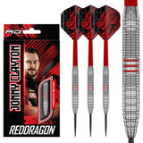 Red Dragon Jonny Clayton Brass Steel Tip Darts
