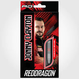 Red Dragon Jonny Clayton Brass Steel Tip Darts