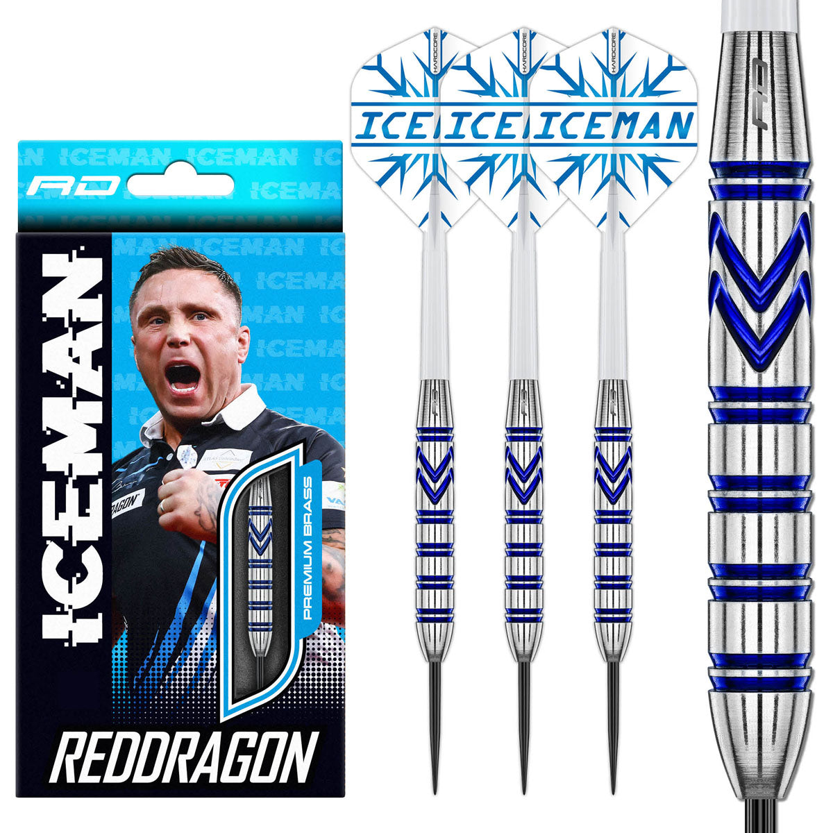Red Dragon Gerwyn Price SE Brass Steel Tip Darts