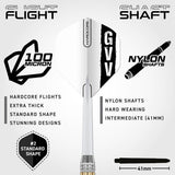 Red Dragon Gian van Veen SE Brass Steel Tip Darts