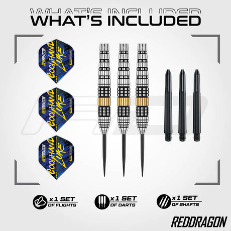 Red Dragon Luke Humphries SE Brass Steel Tip Darts