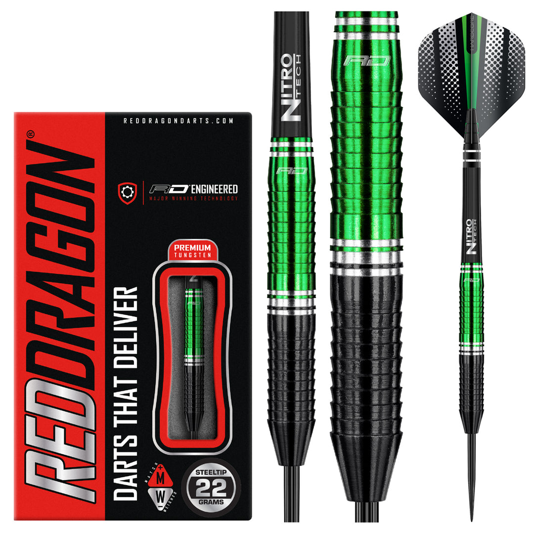 Razor Edge ZX-2 85% Tungsten Steel Tip Darts by Red Dragon