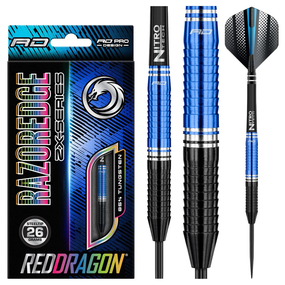Red Dragon Razor Edge ZX-95 95% Tungsten - Double Darts Oelen