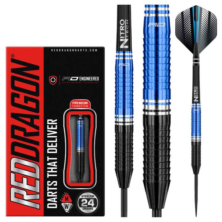 Razor Edge ZX-3 85% Tungsten Steel Tip Darts by Red Dragon