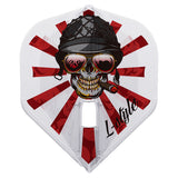 L-Style Robert Marijanovic V2 GI Soldier Type B Kami PRO Dart Flights Clear White L1 Standard