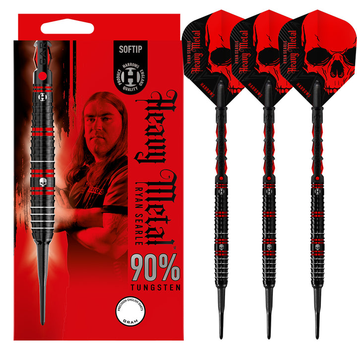 Ryan Searle 90% Tungsten Soft Tip Darts by Harrows