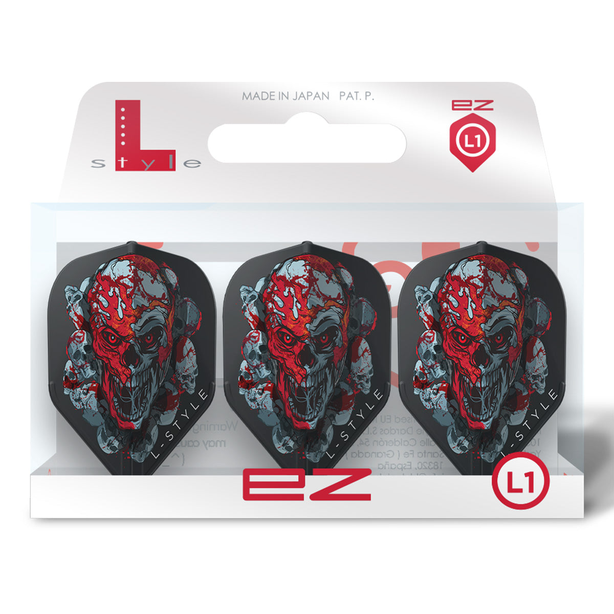 L-Style Ryan Searle V4 EZ Dart Flights Black L1 Standard