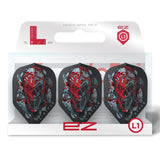 L-Style Ryan Searle V4 EZ Dart Flights Black L1 Standard